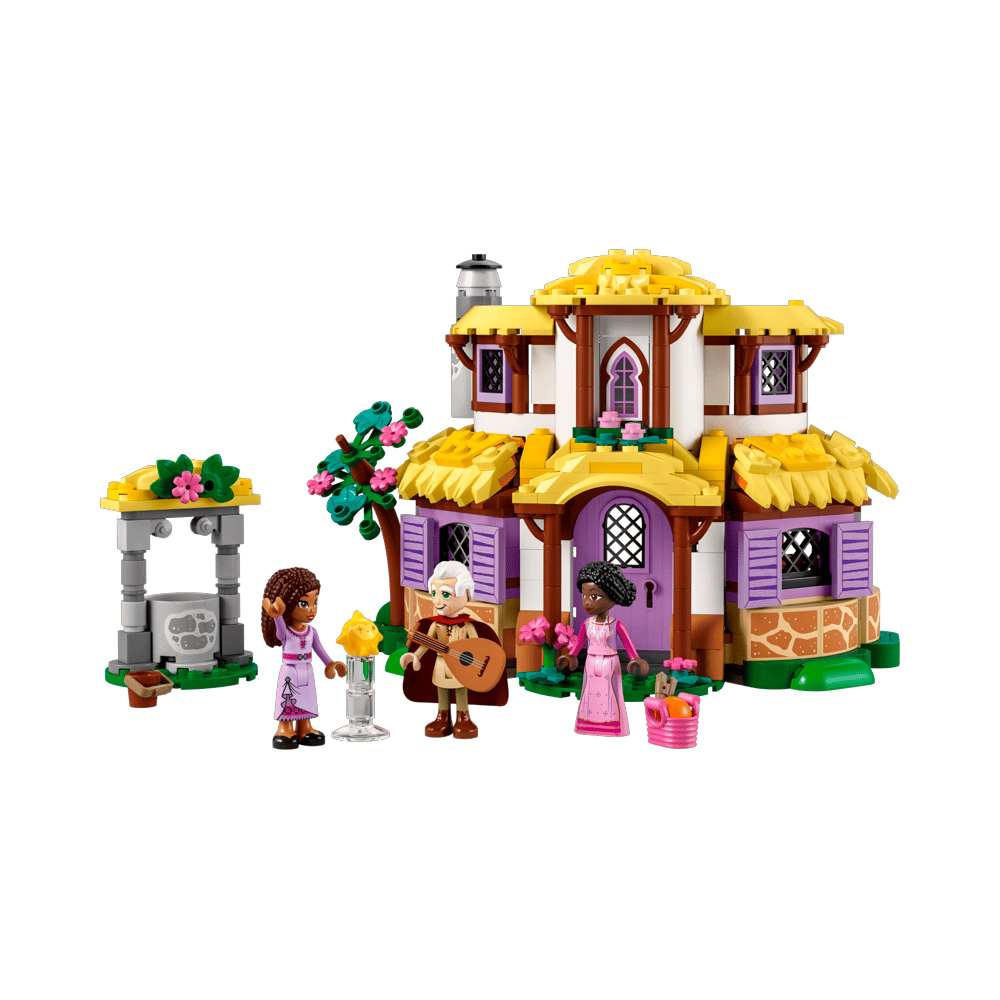 LEGO DISNEY ASHAS THATCHED COTTAGE 43231 - 3