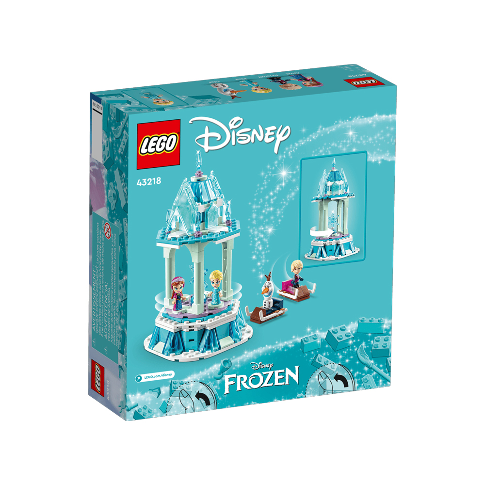 LEGO DISNEY FROZEN ANNA AND ELSA MAGICAL CAROUSEL 43218 - 5