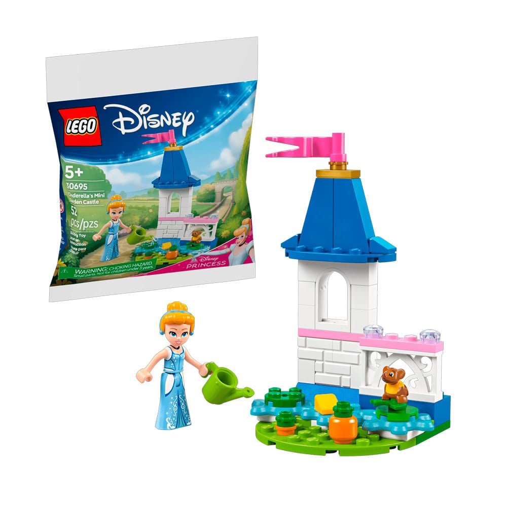 LEGO DISNEY CINDERELLAS GARDEN CASTLE 30695 - 1