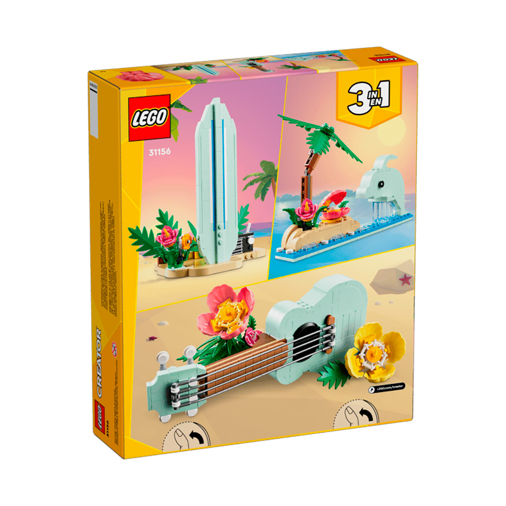 LEGO CREATOR 3 IN 1 TROPICAL UKULELE BUILDING 31156 - 5