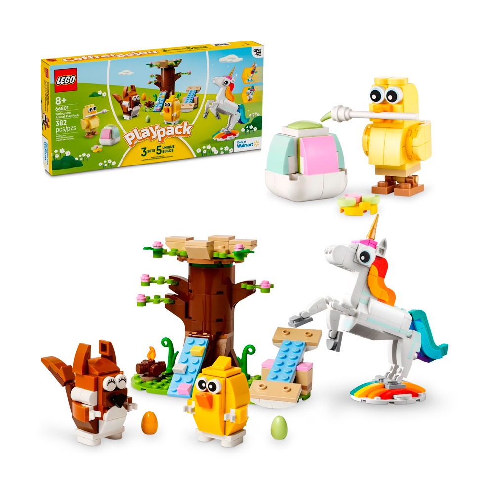 LEGO CREATOR SPRINGTIME ANIMAL PLAY 5 ADORABLE 66801 - 1