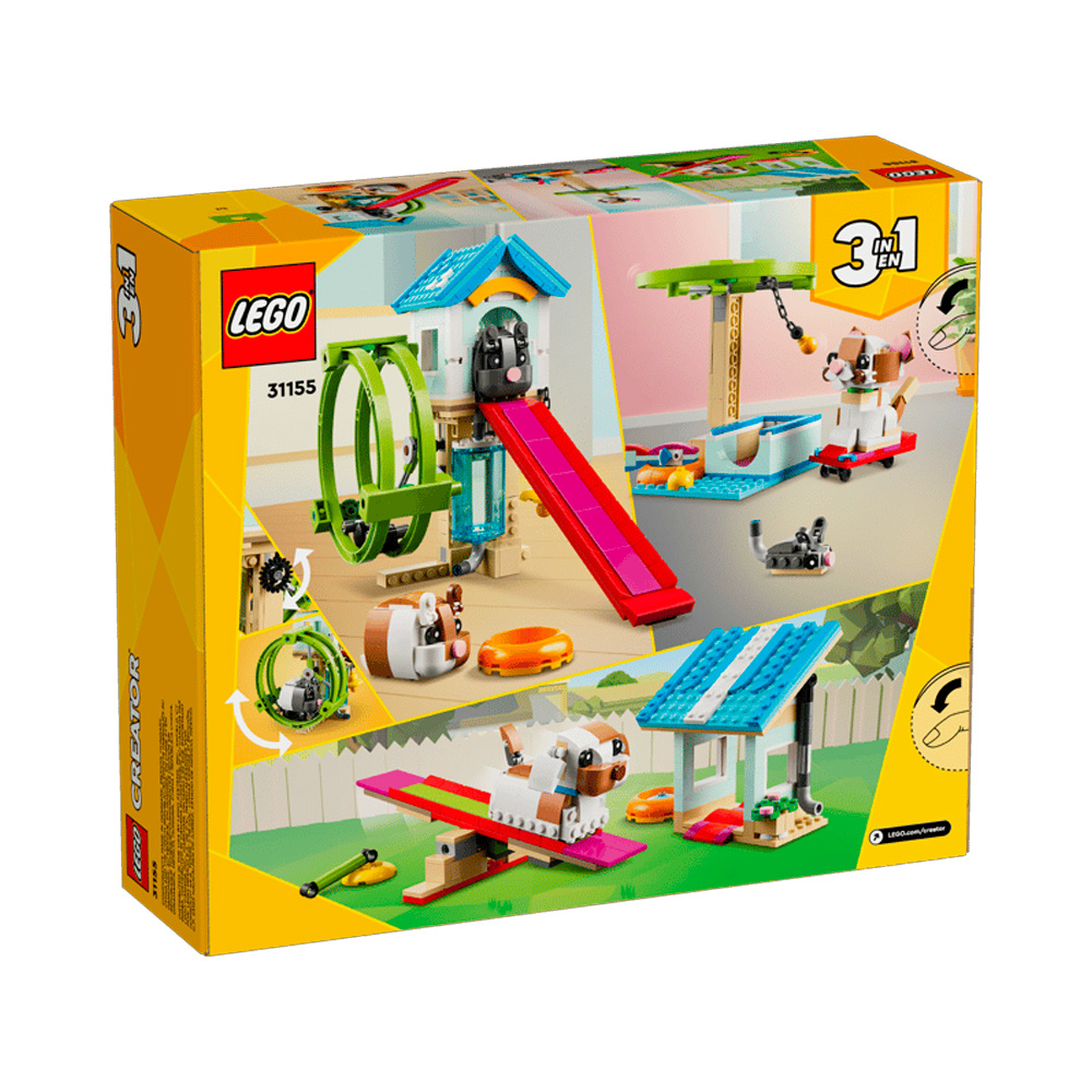 LEGO CREATOR 3 IN 1 HAMSTER WHEEL 31155 - 6