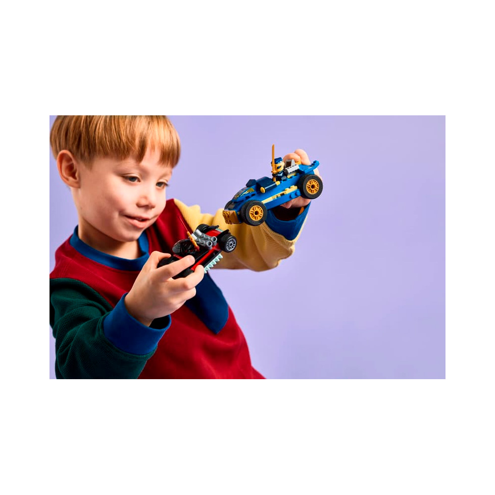 LEGO NINJAGO ROGUE VS DRIX RACE CAR 71840 - 2