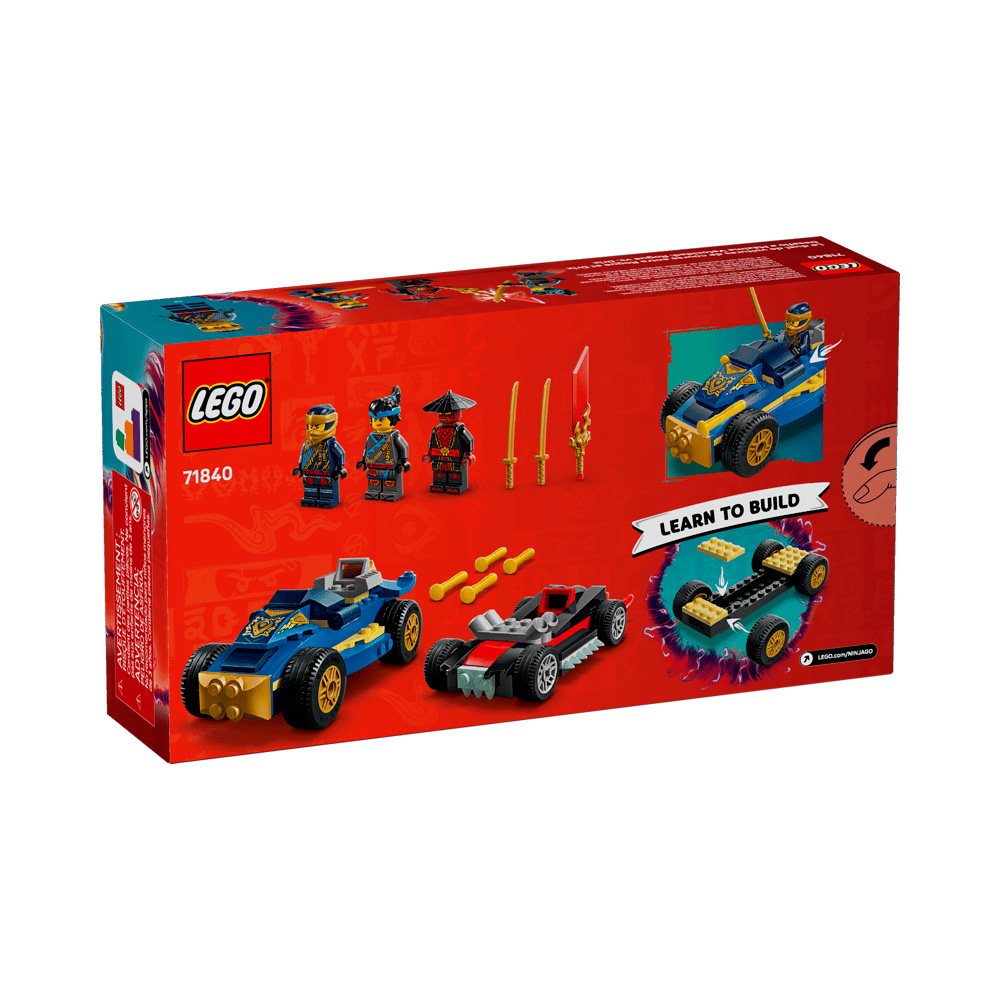 LEGO NINJAGO ROGUE VS DRIX RACE CAR 71840 - 5
