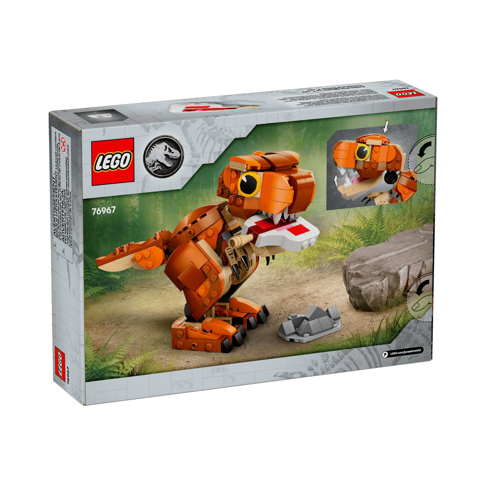 LEGO JURASSIC WORLD LITTLE EATIE T REX 76967 - 5