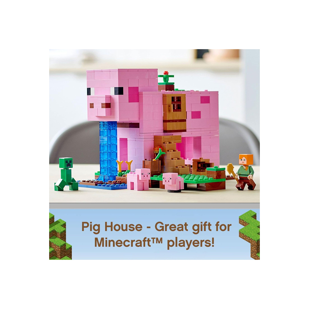 LEGO MINECRAFT THE PIG HOUSE 21170 - 4
