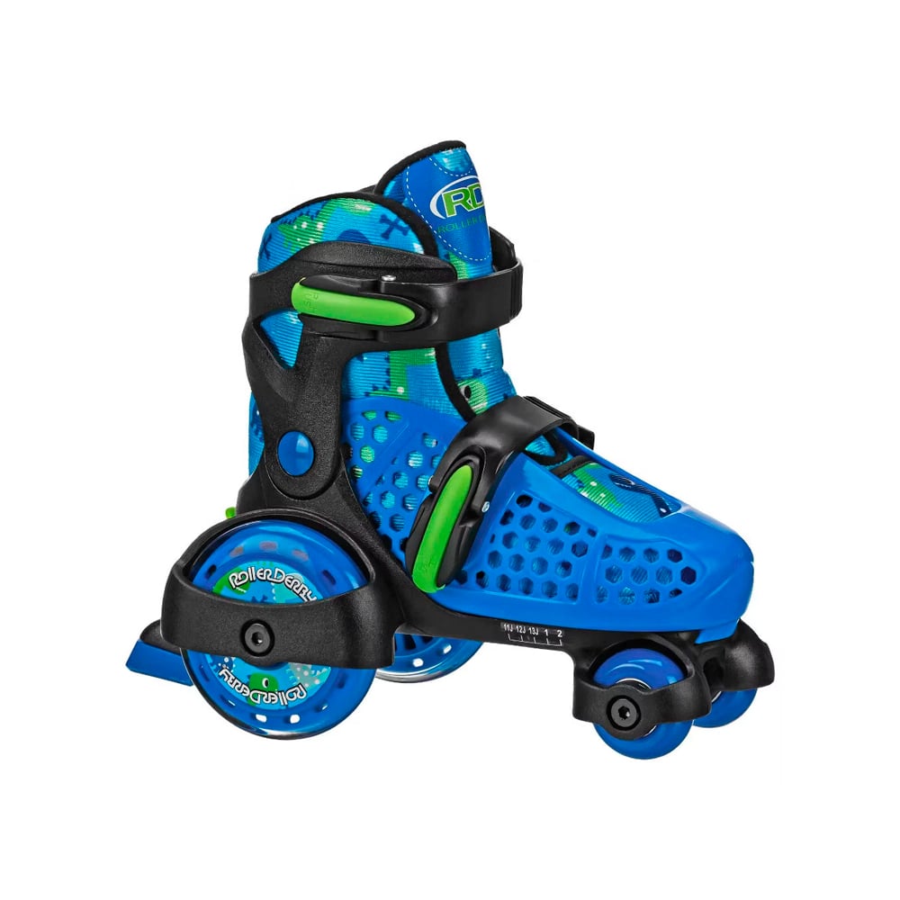 PATINES DE RUEDAS DERBY SPORT NIÑOS DINOSAURIO TALLA M - 1