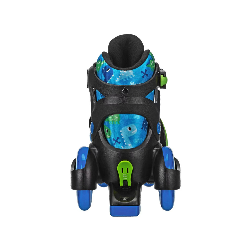 PATINES DE RUEDAS DERBY SPORT NIÑOS DINOSAURIO TALLA M - 4