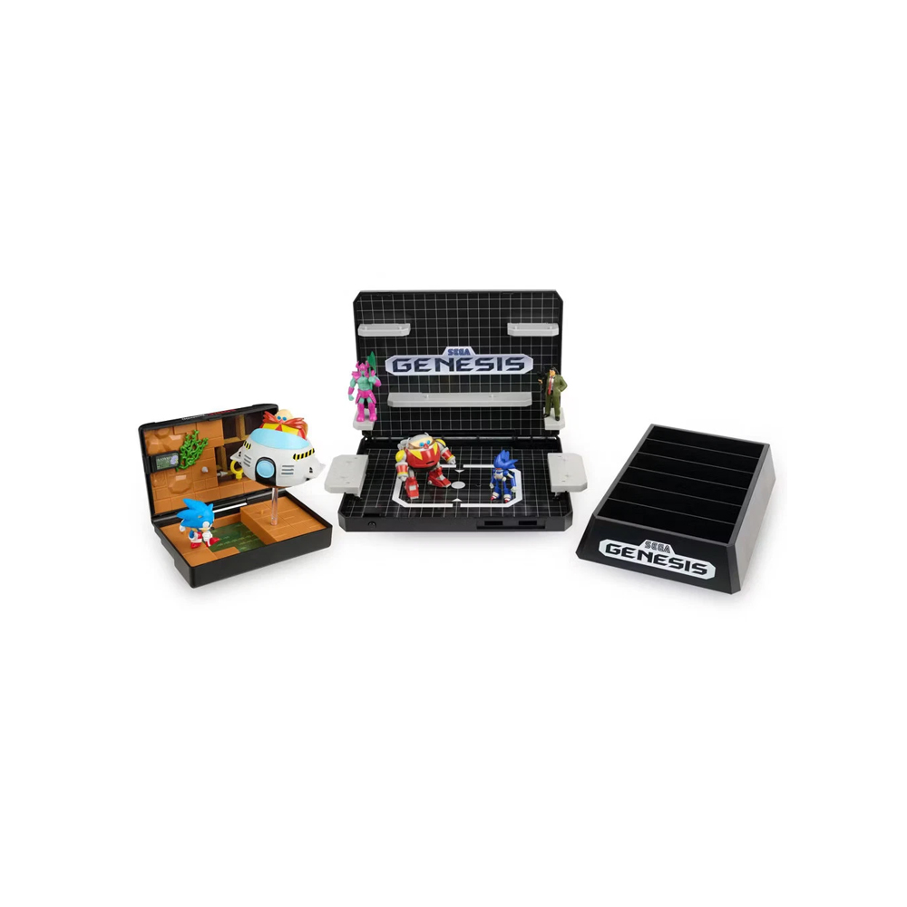 SEGA GENESIS DISPLAY CONSOLE SUPERVILLAIN BOSS BUNDLE SONIC - 2
