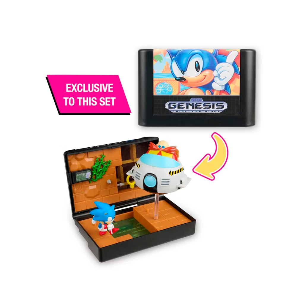 SEGA GENESIS DISPLAY CONSOLE SUPERVILLAIN BOSS BUNDLE SONIC - 4