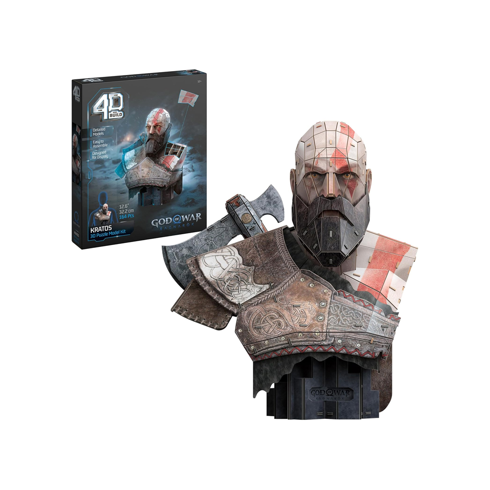 GOD OF WAR MODEL KIT 4D BUILD KRATOS - 1
