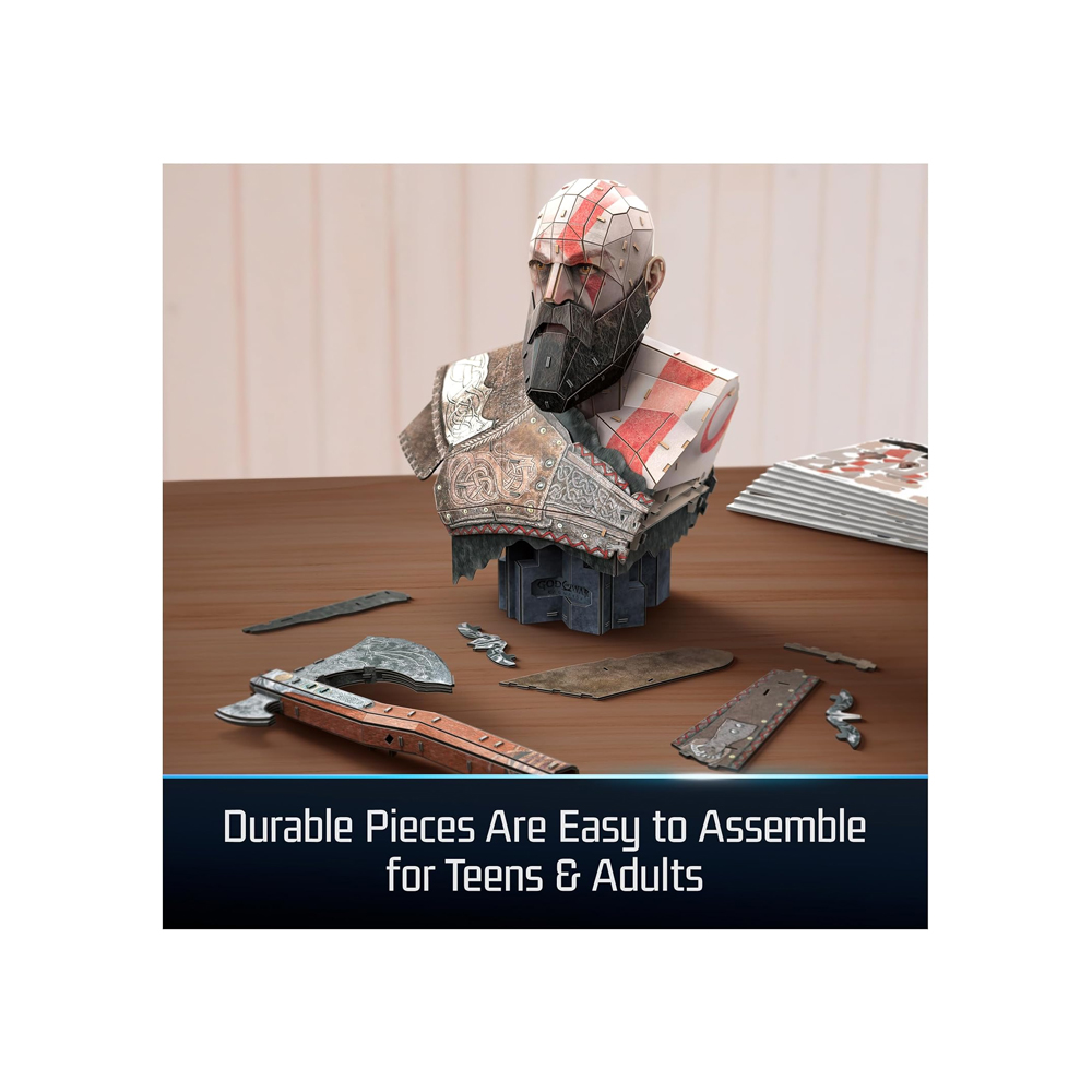 GOD OF WAR MODEL KIT 4D BUILD KRATOS - 4