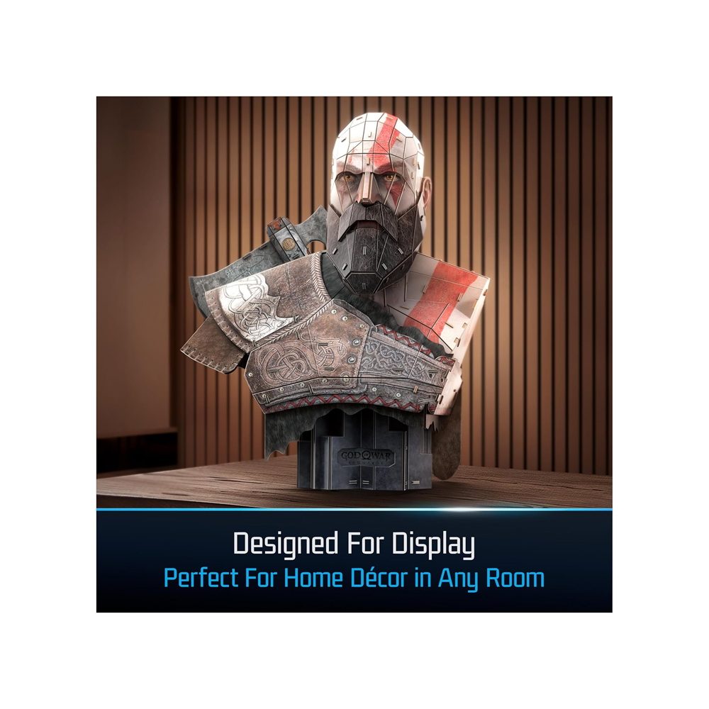 GOD OF WAR MODEL KIT 4D BUILD KRATOS - 5