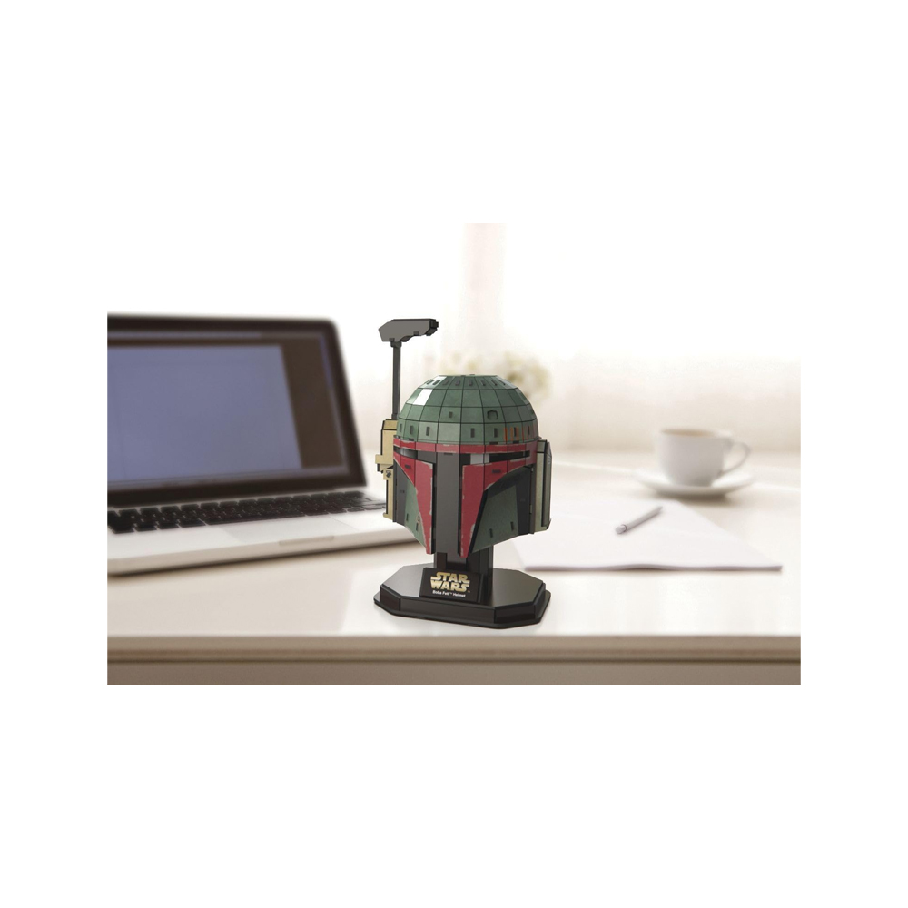 STAR WARS MODEL KIT 4D BUILD BOBA FETT HELMET - 2