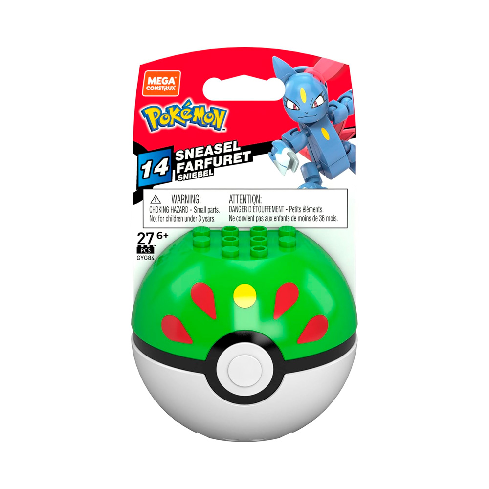 POKEMON MEGA CONSTRUX SNEASEL 27 PIEZAS - 3