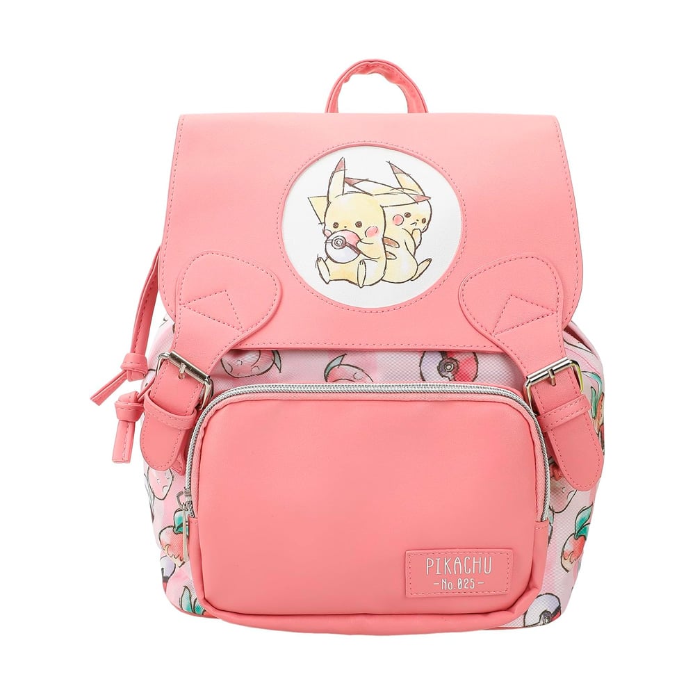 POKEMON MOCHILA MINI PIKACHU PINK 25 CM BIOWORLD - 1