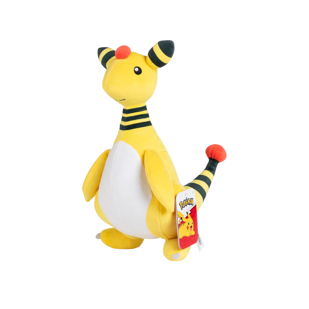 POKEMON PELUCHE AMPHAROS 30 CM OFICIAL - 1