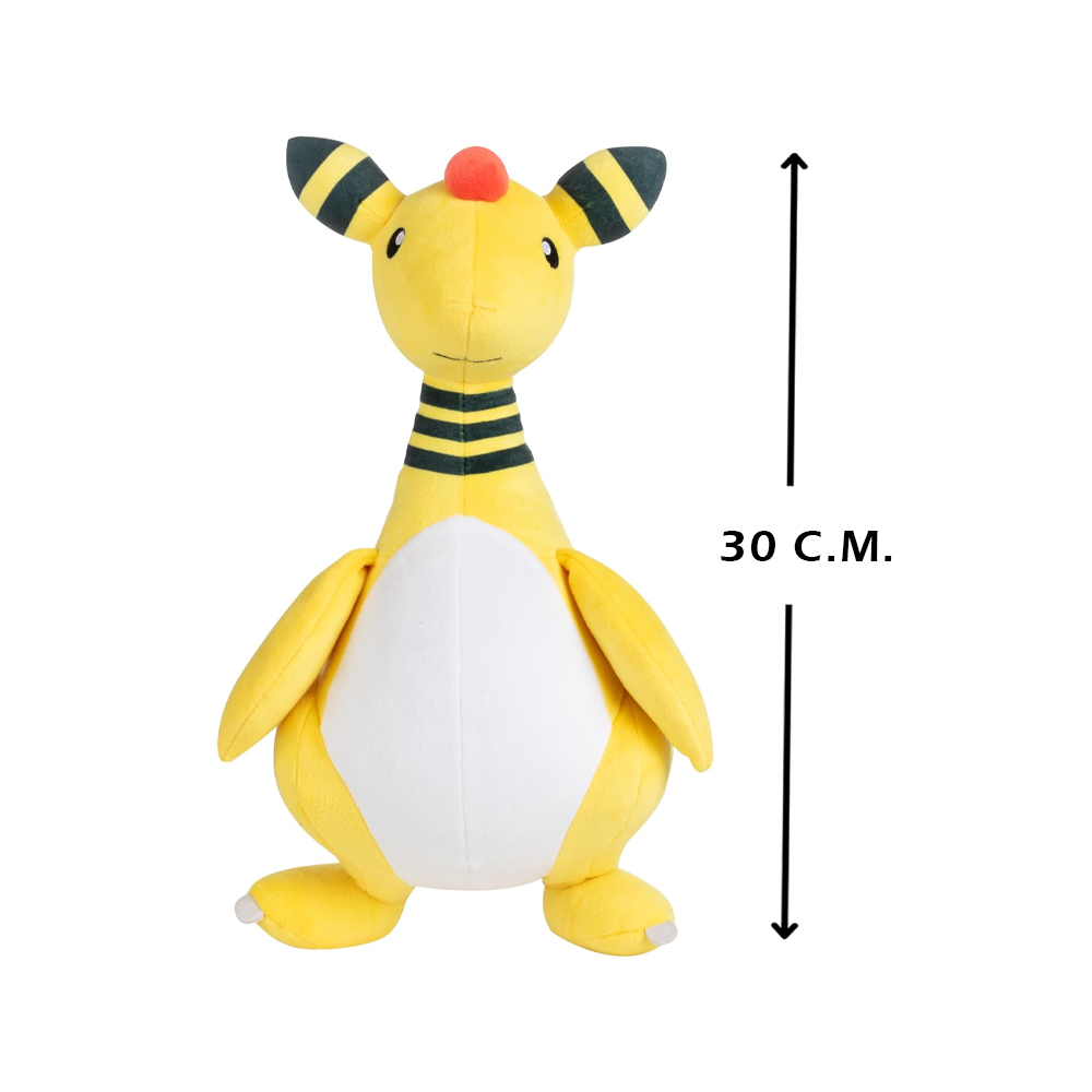 POKEMON PELUCHE AMPHAROS 30 CM OFICIAL - 2