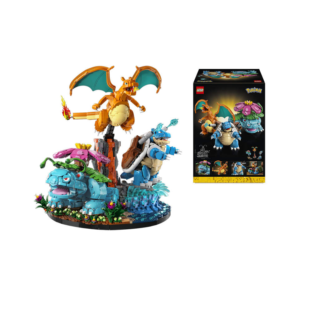 LEGO POKEMON CHARIZARD BLASTOISE VENUSAUR 72153 - 1
