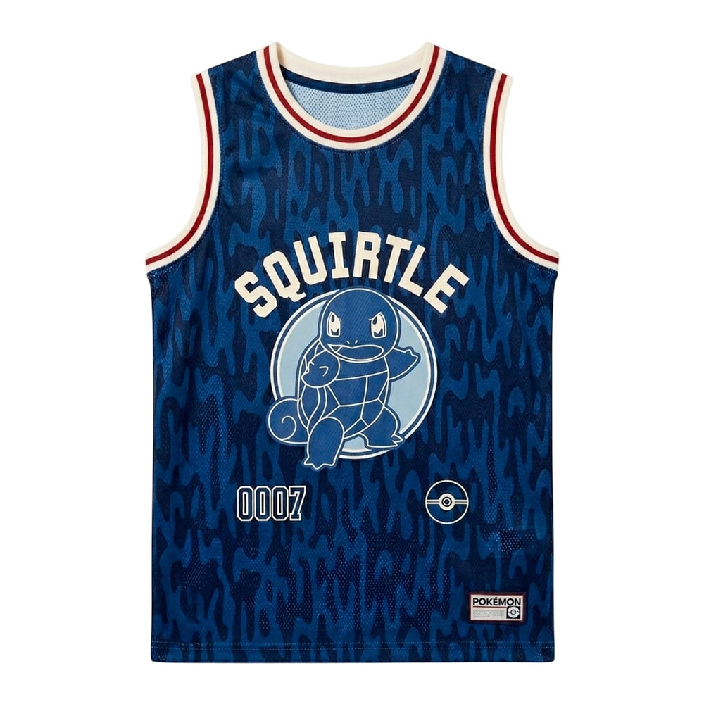 POKEMON CAMISETA DE BALONCESTO SQUIRTLE NIÑO TALLA M - 1