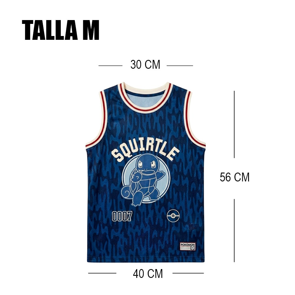 POKEMON CAMISETA DE BALONCESTO SQUIRTLE NIÑO TALLA M - 2
