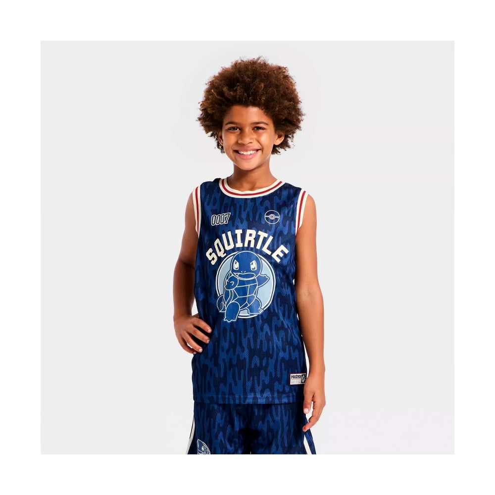 POKEMON CAMISETA DE BALONCESTO SQUIRTLE NIÑO TALLA M - 3