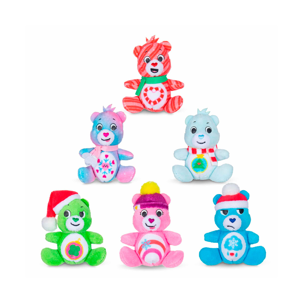 MICRO TEENIES HOLIDAY CARE BEARS MINI SET 6 UNIDADES - 2