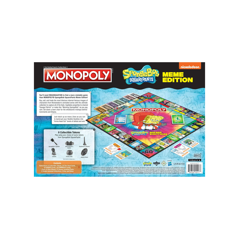 MONOPOLIO BOB ESPONJA MEME EDITION INGLES - 3