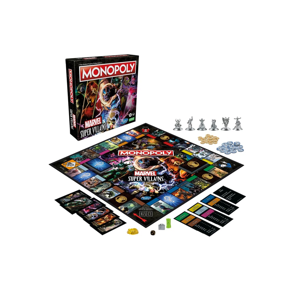 MONOPOLIO MARVEL SUPER VILLANOS USA EXCLUSIVO - 2