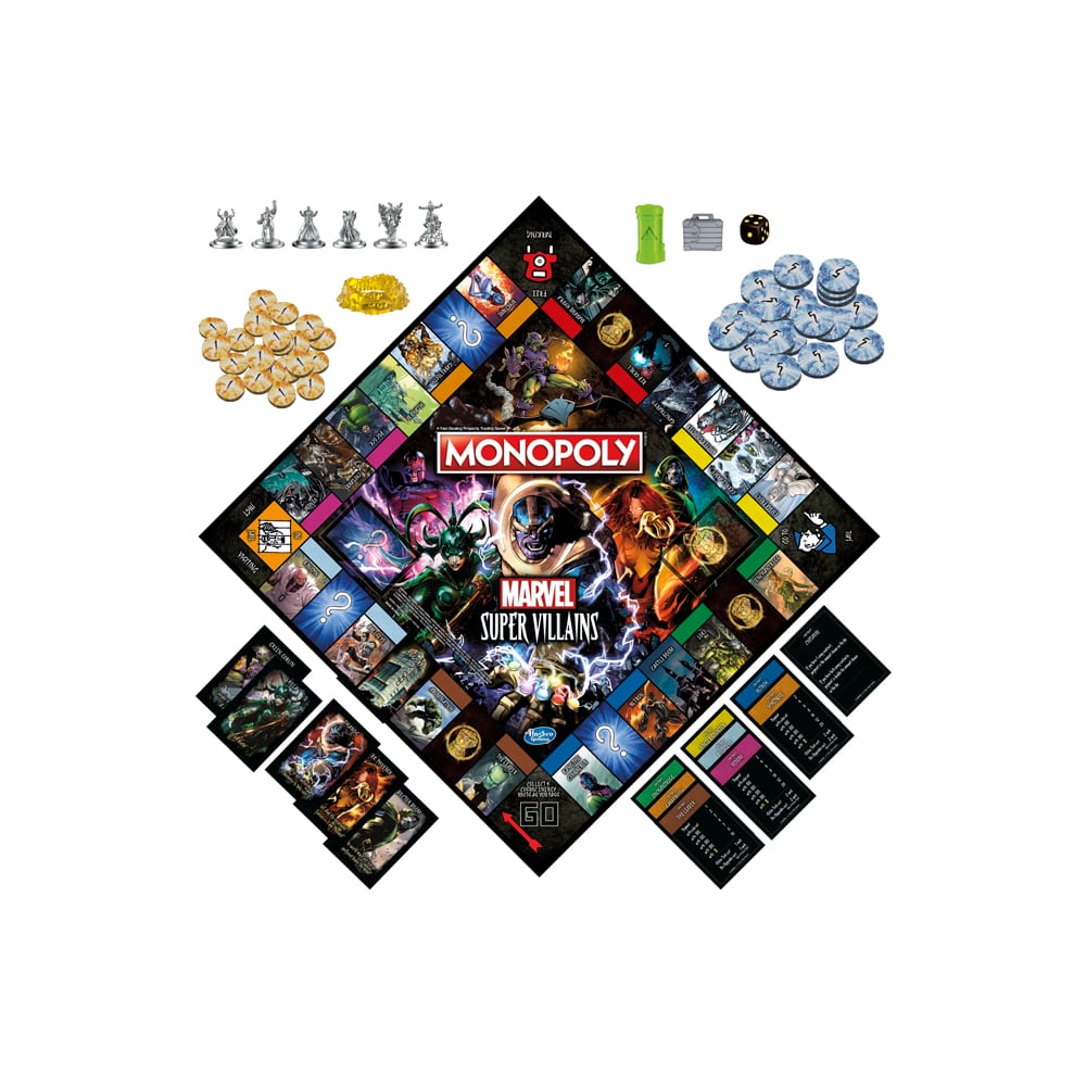 MONOPOLIO MARVEL SUPER VILLANOS USA EXCLUSIVO - 3