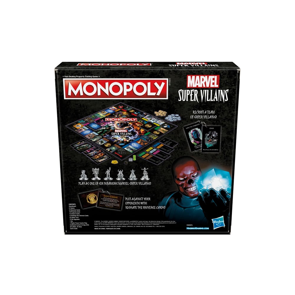 MONOPOLIO MARVEL SUPER VILLANOS USA EXCLUSIVO - 4