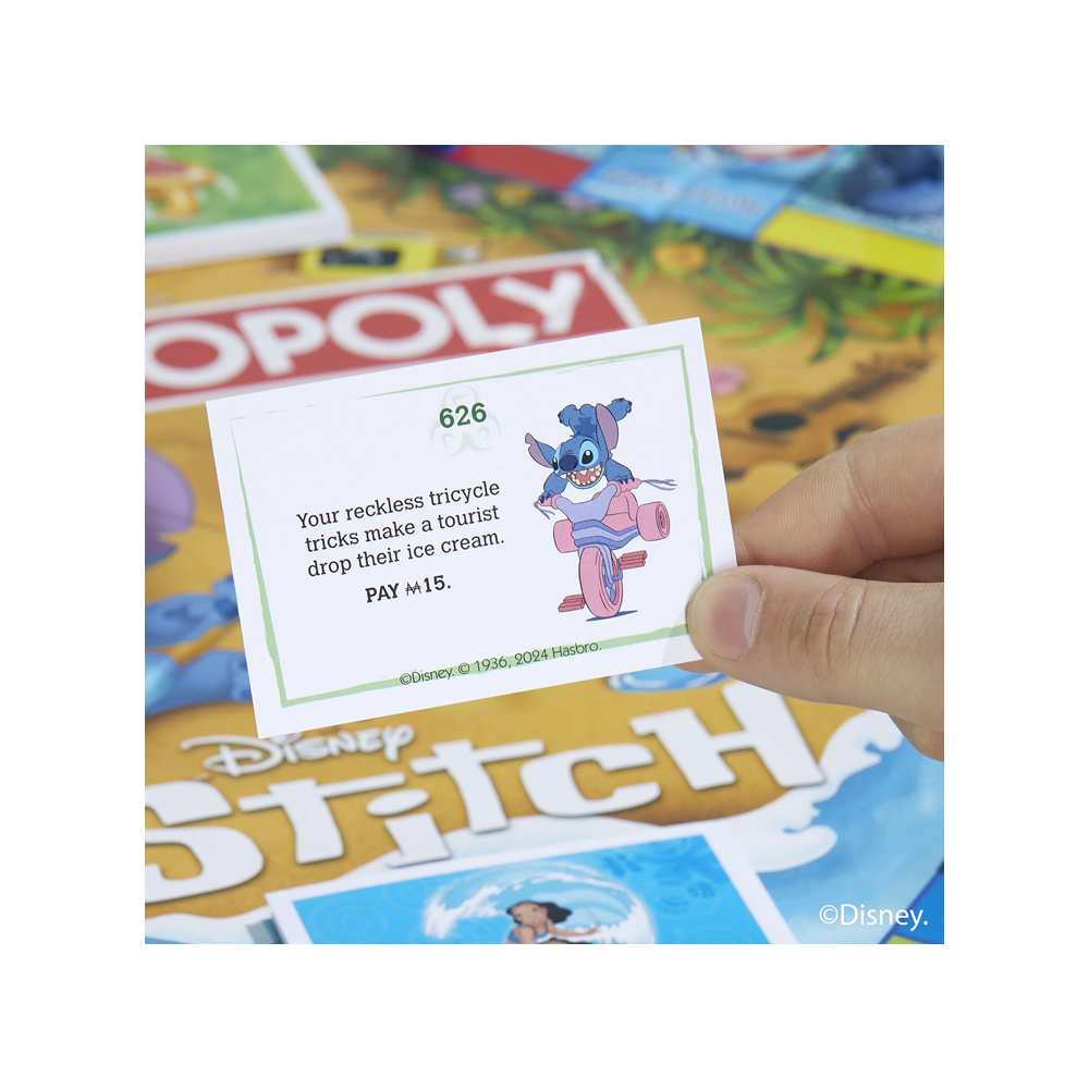 MONOPOLIO DISNEY STITCH EDICION EXCLUSIVO INGLES - 2