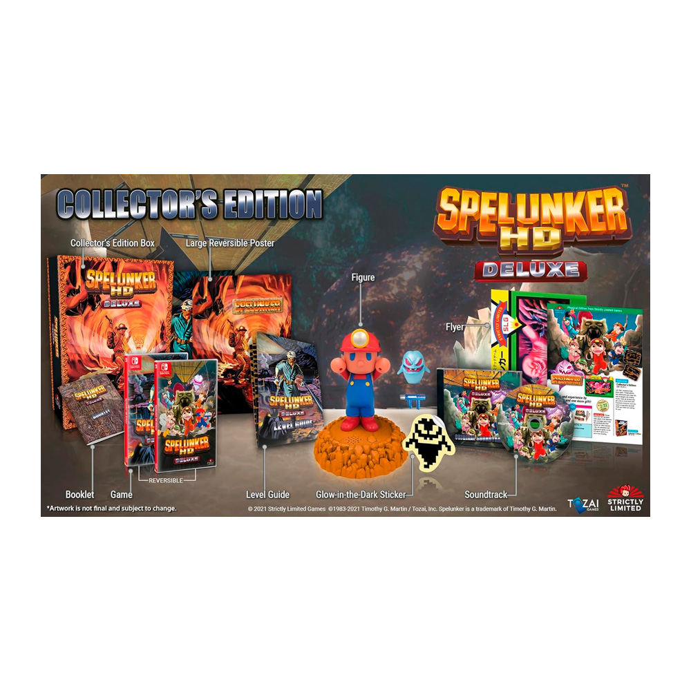 NINTENDO SWITCH COLLECTOR EDITION SPELUNKER HD DELUXE EU - 2