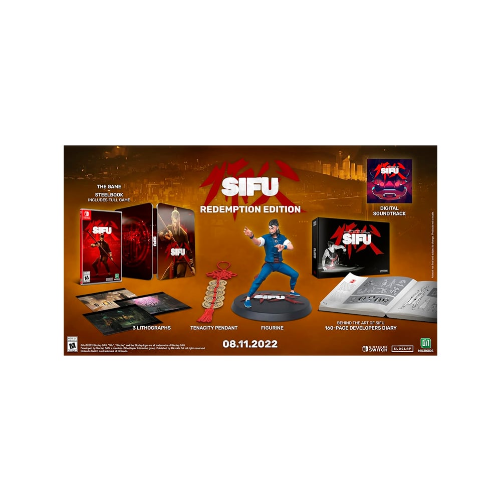 NINTENDO SWITCH SIFU REDEMPTION EDITION LIMITED - 2