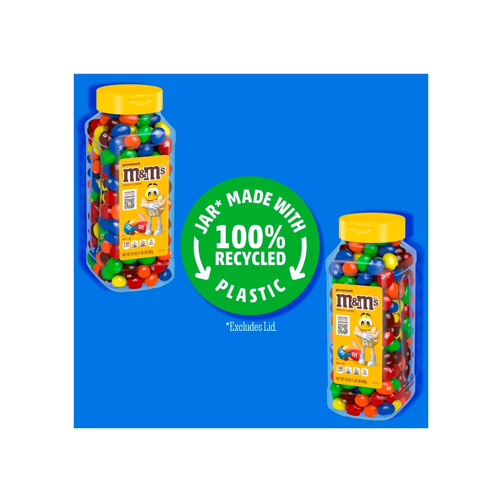 FRASCOS DE CARAMELOS DE CACAHUETE M M 652 GRAMOS - 2