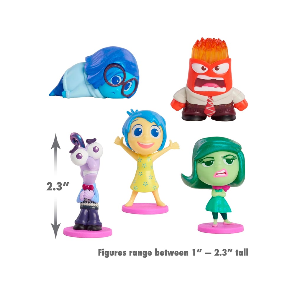 DISNEY AND PIXAR INSIDE OUT 2 SET 5 UNIDADES - 3