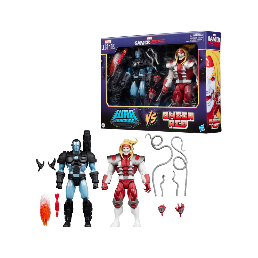 MARVEL LEGENDS GAMERVERSE WAR MACHINE VS OMEGA RED - 1