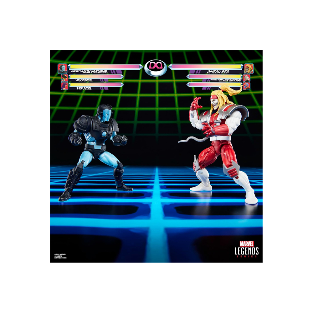 MARVEL LEGENDS GAMERVERSE WAR MACHINE VS OMEGA RED - 2