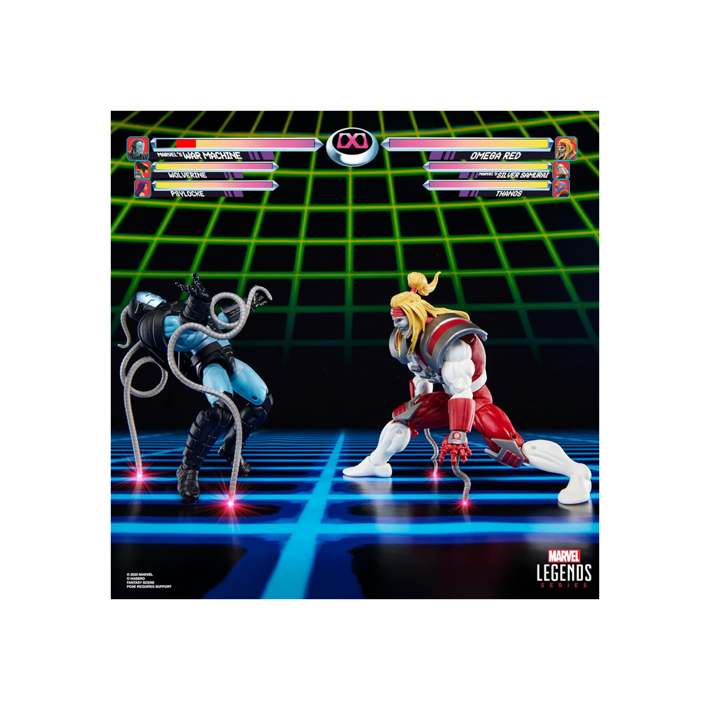 MARVEL LEGENDS GAMERVERSE WAR MACHINE VS OMEGA RED - 4