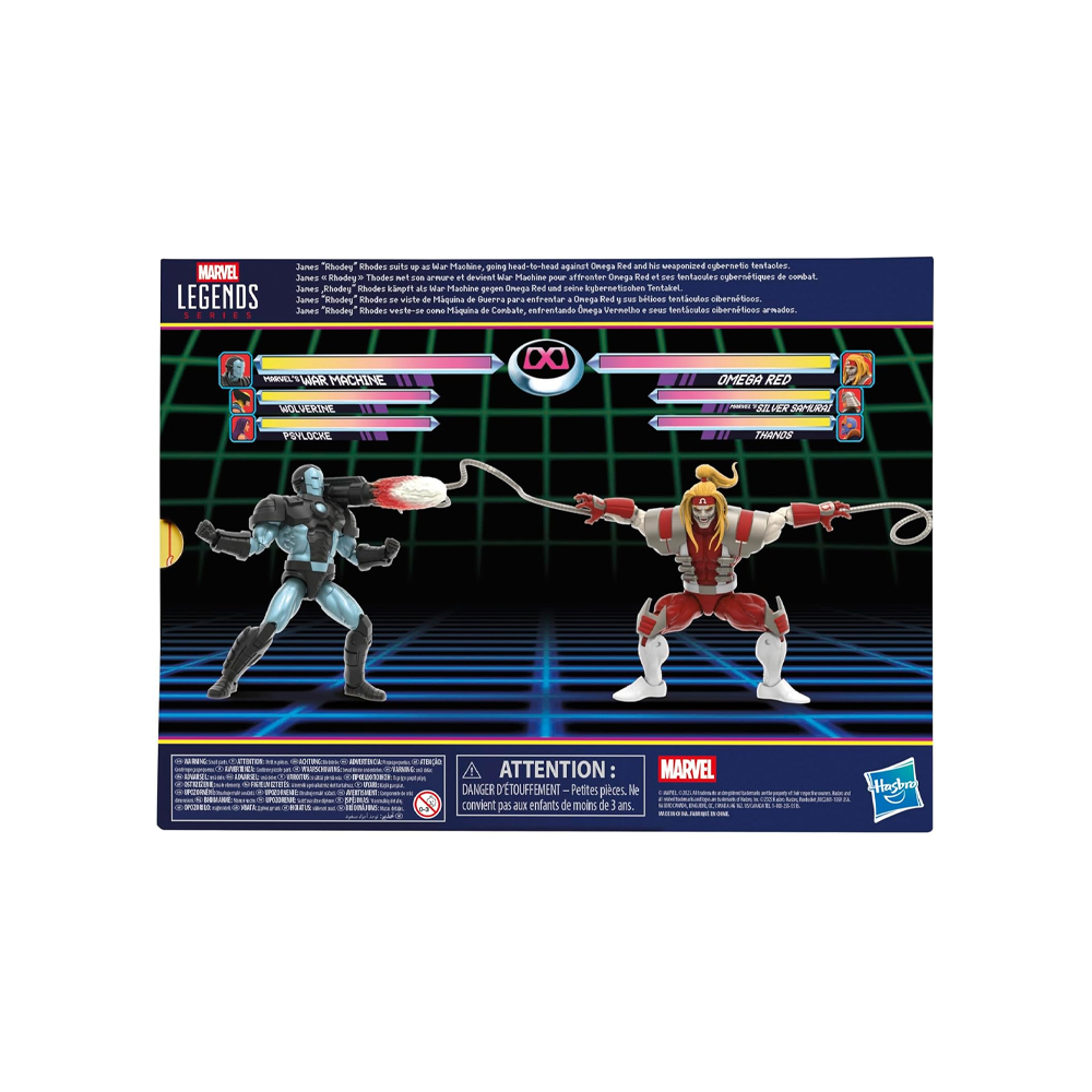MARVEL LEGENDS GAMERVERSE WAR MACHINE VS OMEGA RED - 5