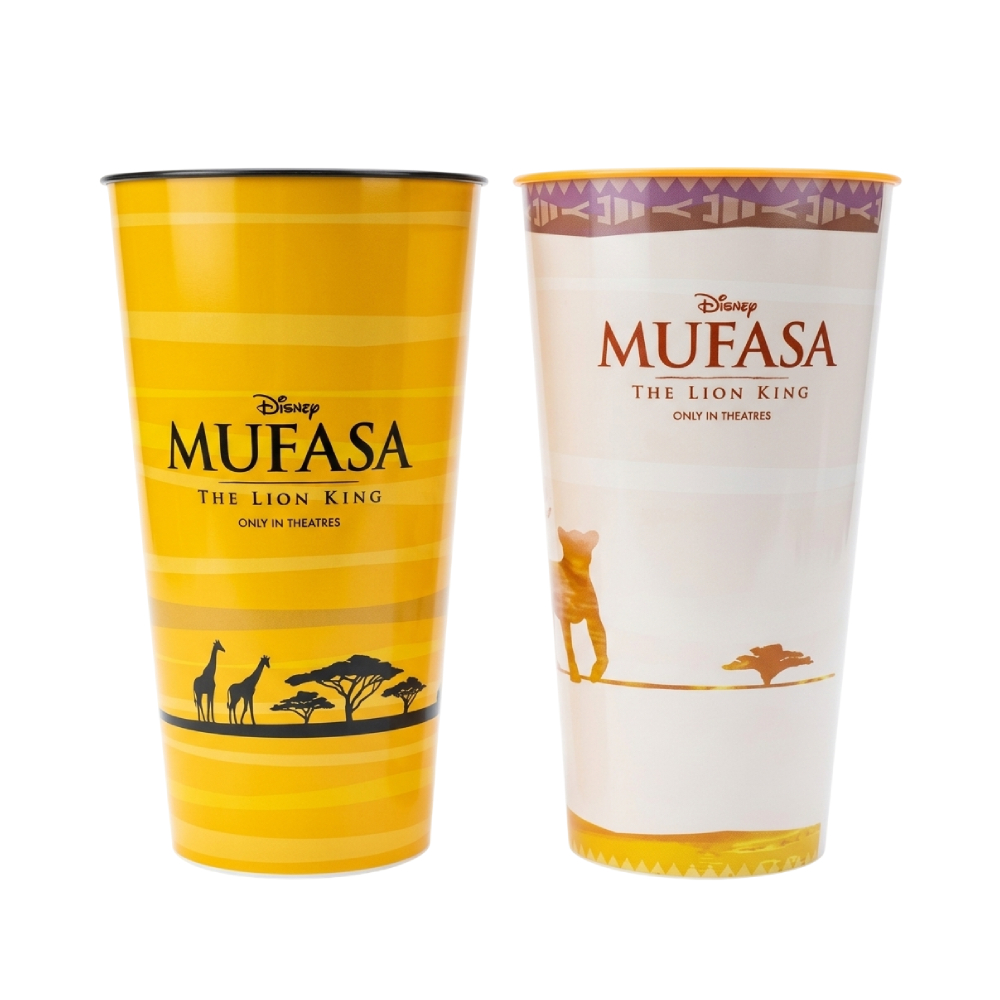 SET 2 VASOS EXCLUSIVOS MUFASA MOVIE - 1