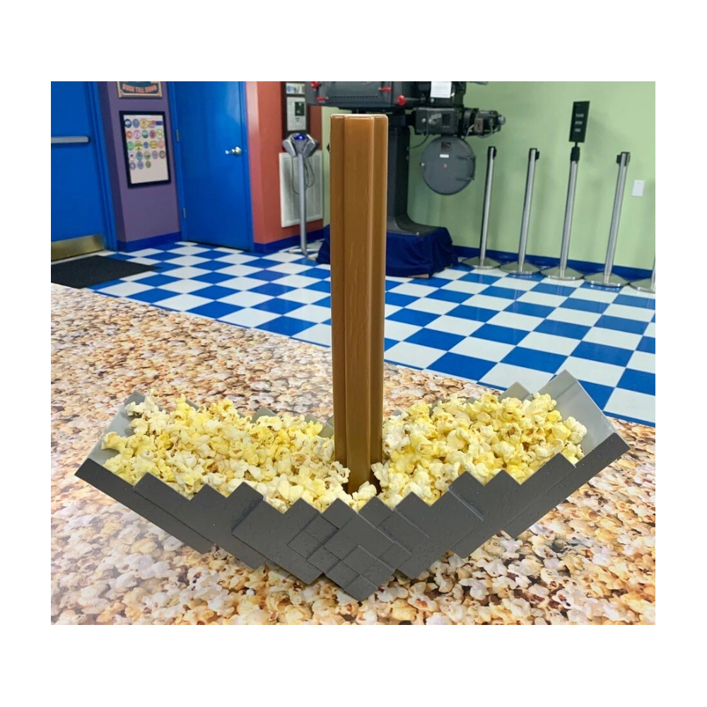 POPCORN BUCKET MINECRAFT MOVIE AXE 85OZ - 3