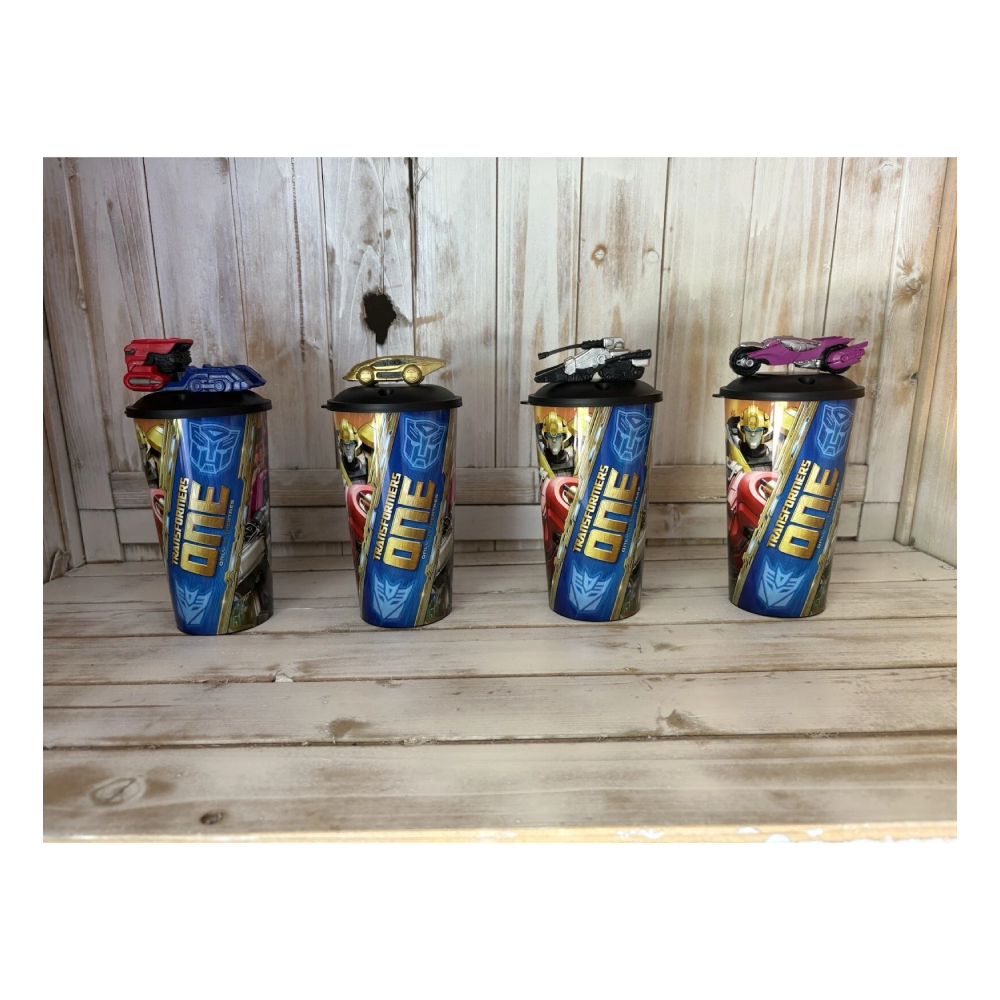 SET COMPLETOS DE VASOS TRANSFORMERS ONE MOVIE EXCLUSIVO - 2
