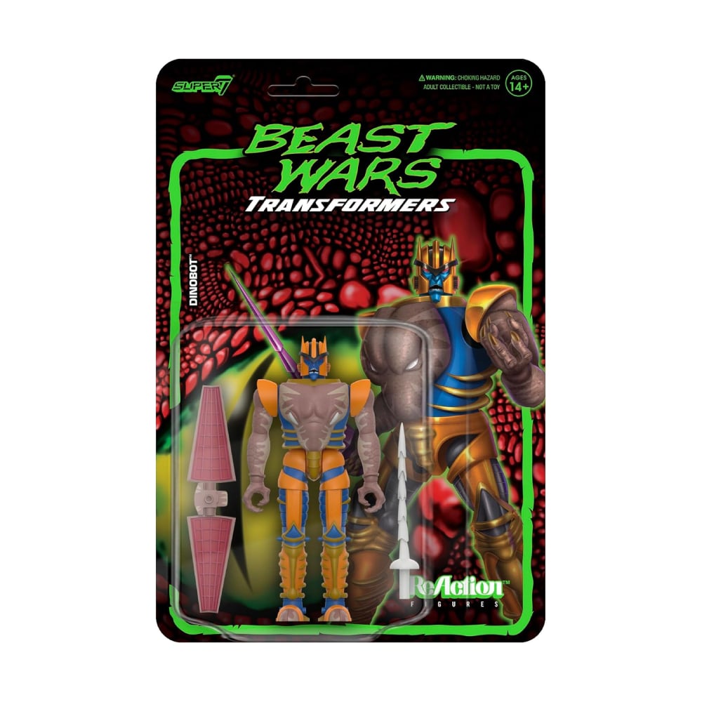 SUPER7 TRANSFORMERS BEAST WARS DINOBOT - 1