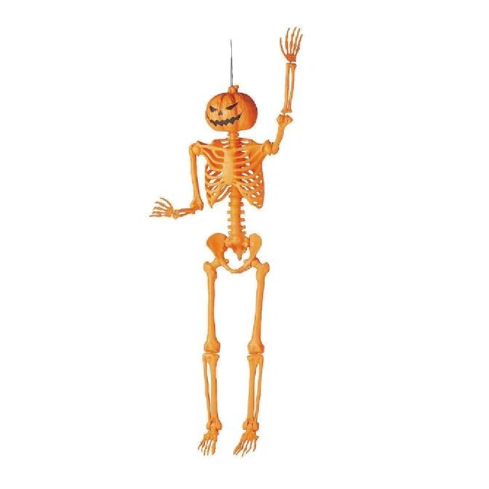 CALABAZA ESQUELETO ARTICULADA DE 152 CM HALLOWEEN - 1