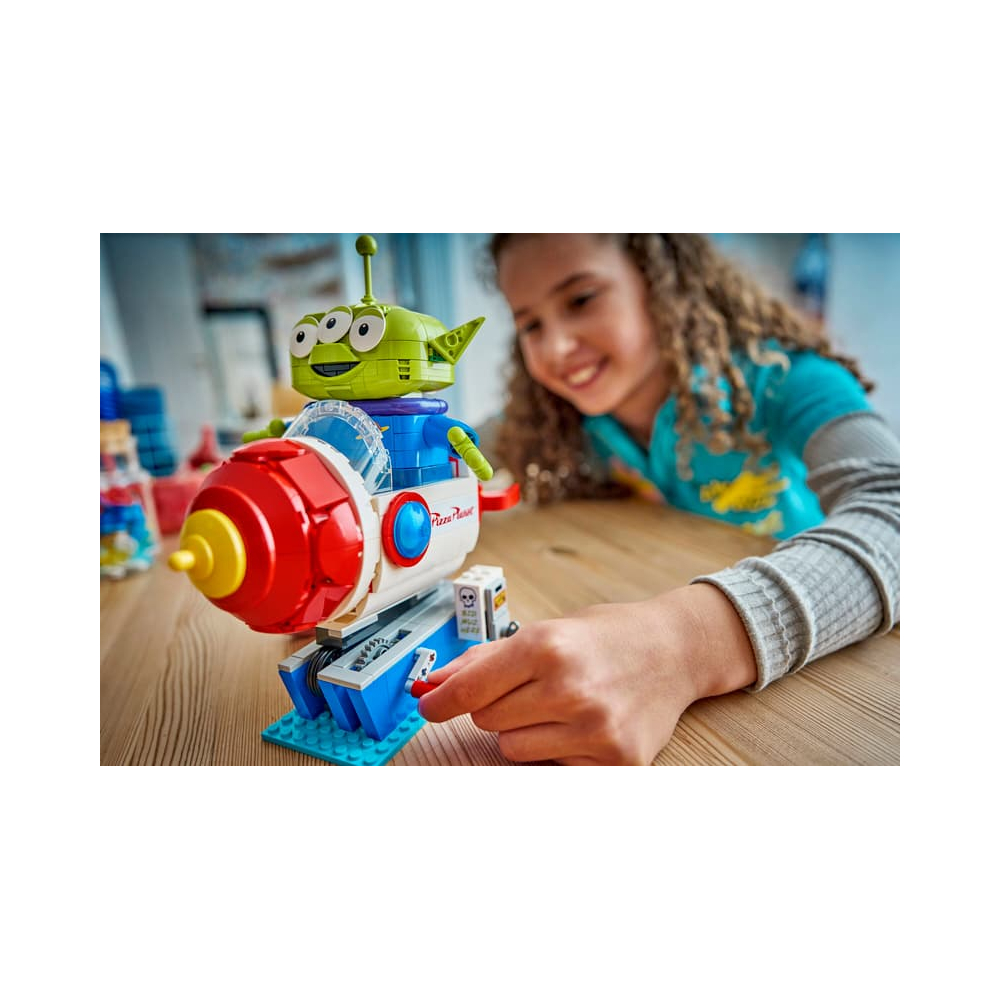 LEGO DISNEY TOY STORY ALIEN WITH PIZZA PLANET ROCKET 43307 - 3
