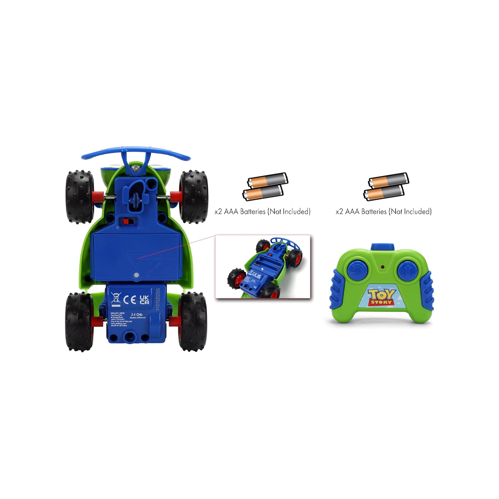 TOY STORY AUTO A CONTROL REMOTO JADA TOYS 1 32 RC BUGGY - 2