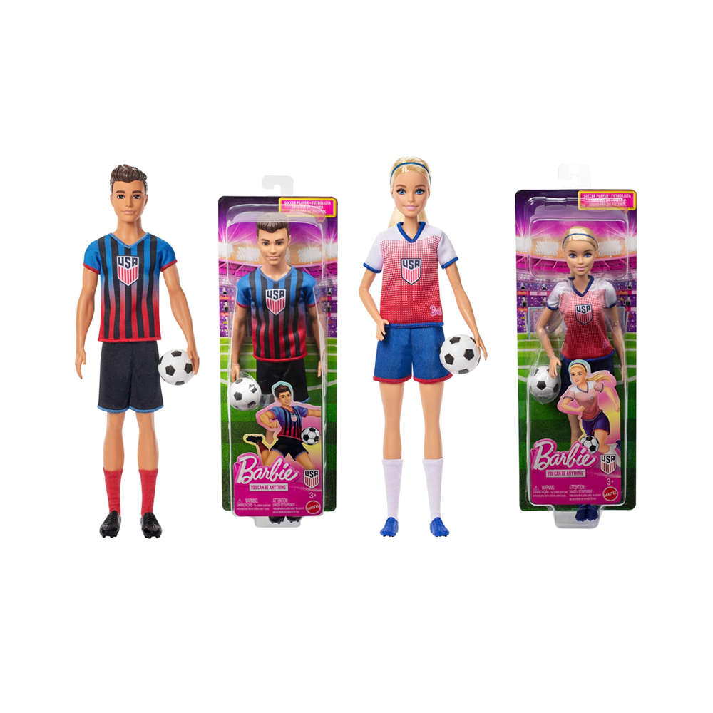 BARBIE SET AND KEN MUNDIAL FUTBOL EXCLUSIVO - 1