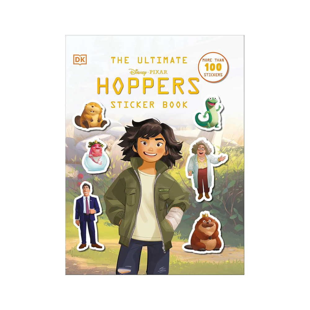 LIBRO DE 100 STICKER DISNEY PIXAR HOPPERS USA - 1