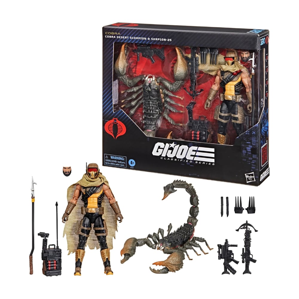 G I JOE CLASSIFIED 180 COBRA DESERT SCORPION SKRP10N 25 - 1